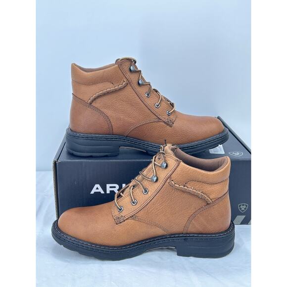 Women’s Size 9 Ariat Macey Composite Toe Work Boots 10005947 Dark Peanut - Picture 2 of 8